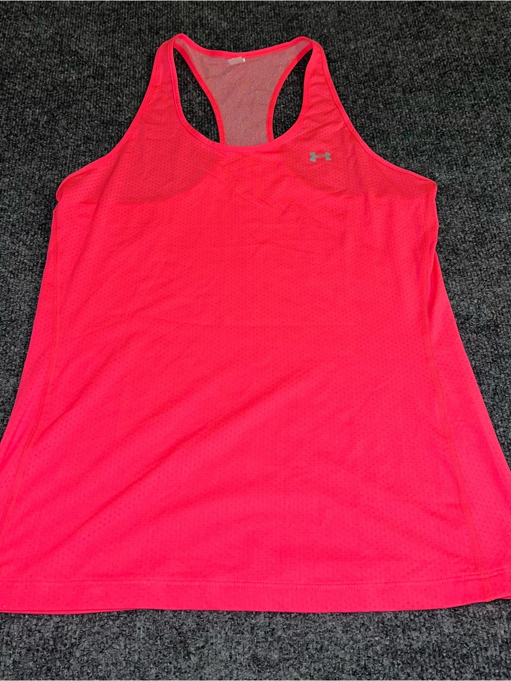 Under Armour Bright Pink Racerback Performance Tank